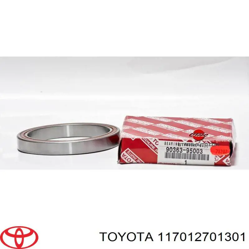 117012701201 Toyota juego de cojinetes de cigüeñal, estándar, (std)