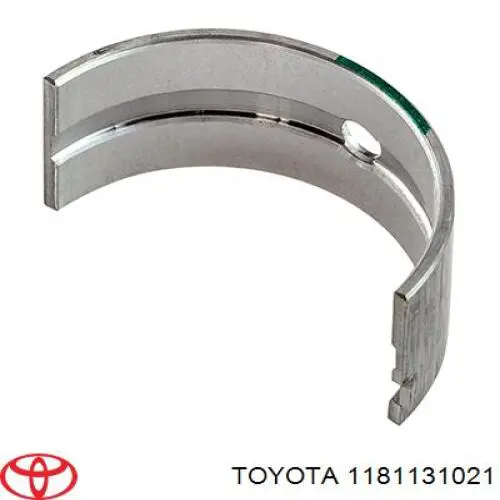 1181131021 Toyota cojinete de árbol de levas para 1 muñón, estándar