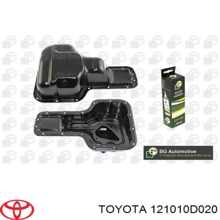 Comprar 121010D020 Toyota Cárter de aceite del motor
