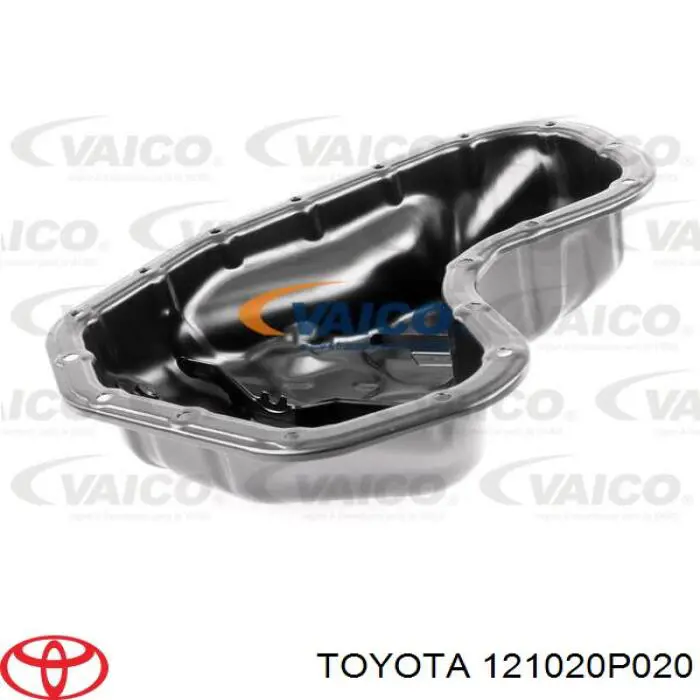 121020P020 Toyota cárter de aceite