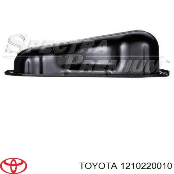 Cárter de aceite inferior 1210220010 Toyota