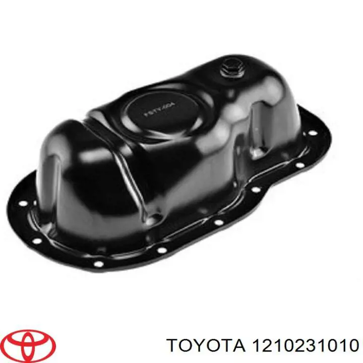 Cárter de aceite, parte inferior para Toyota Land Cruiser (J12)