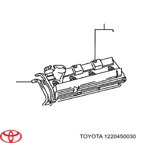 Válvula, ventilación cárter Toyota 1220450030 precio, desde 26,77 EUR
