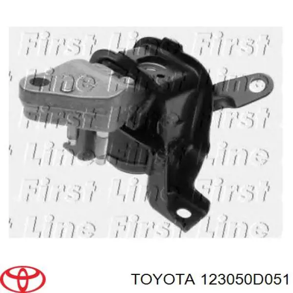 123050D051 Toyota Soporte de motor derecho