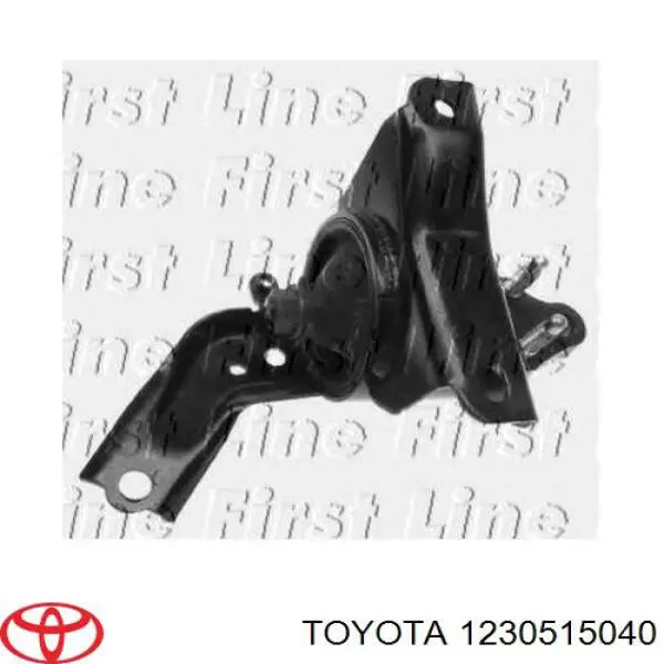 1230515040 Toyota soporte de motor derecho