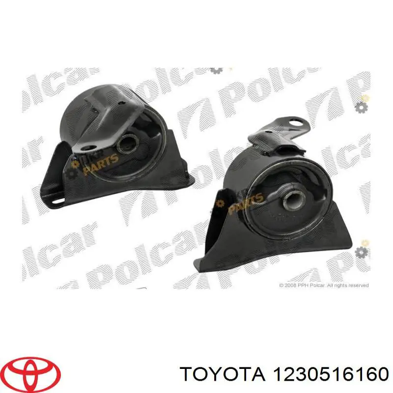 1230516160 Toyota soporte de motor derecho