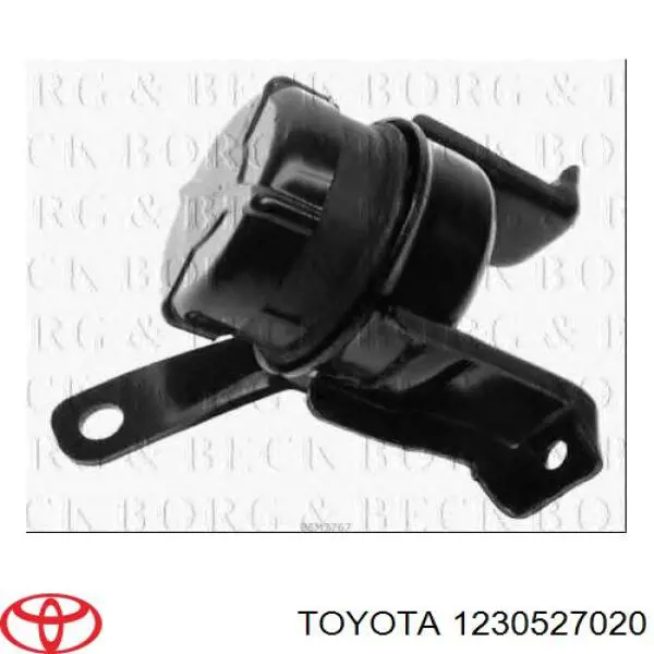 Cojín del motor (soporte) superior derecho para Toyota Corolla (R10)