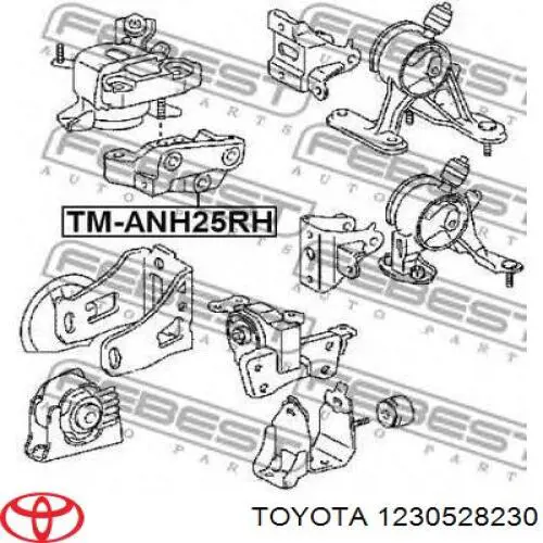 1230528230 Toyota soporte de motor derecho