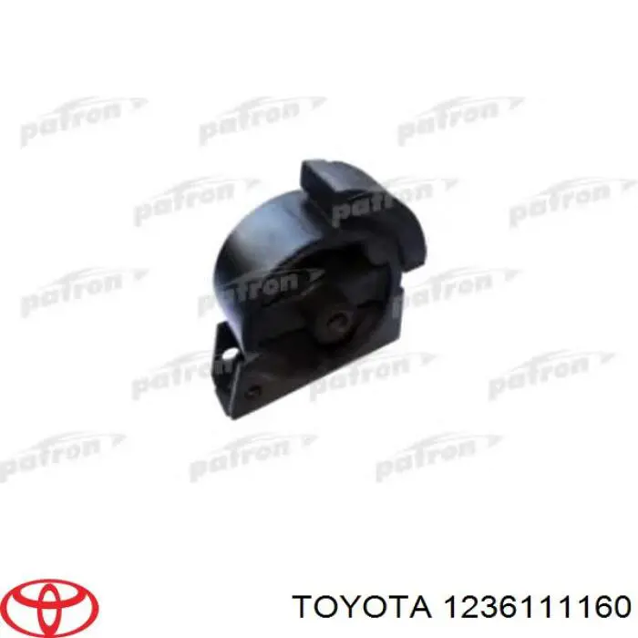 Taco de motor delantero Toyota 1236115180