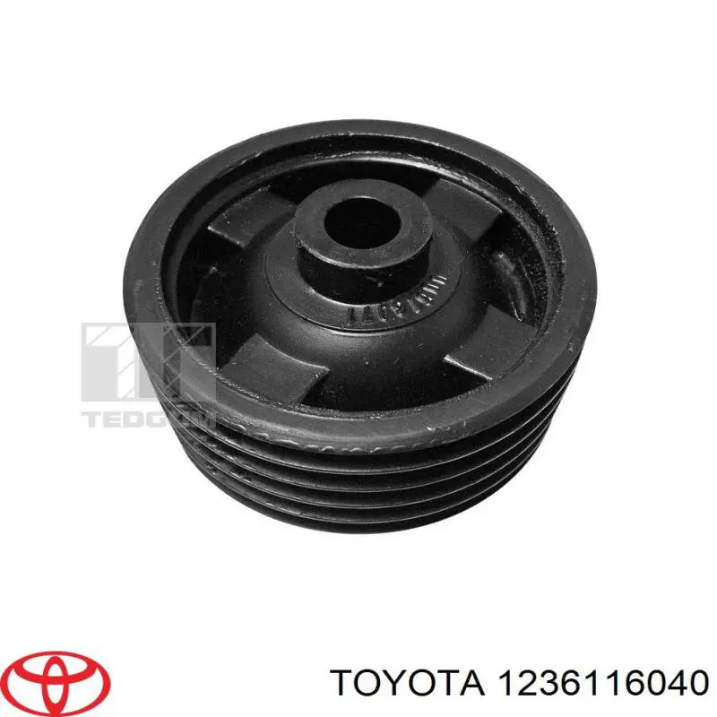Soporte de motor delantero 1236116040 Toyota