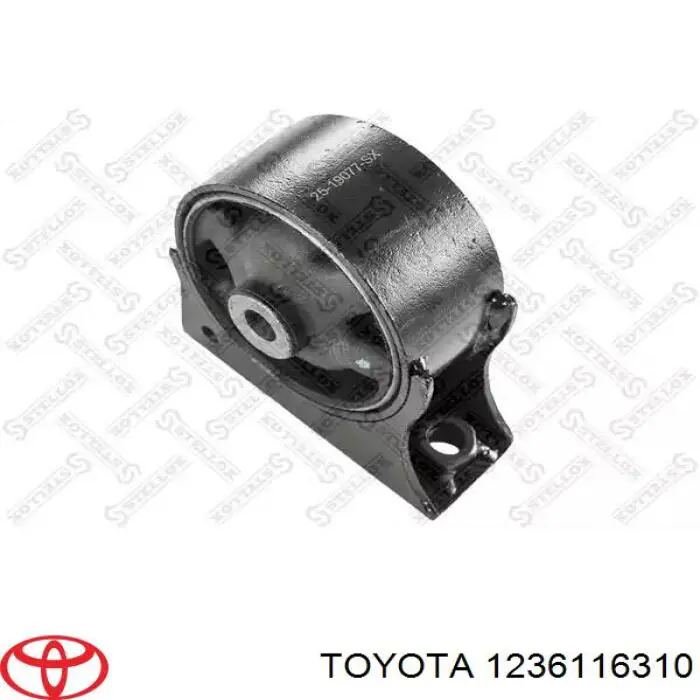 1236116310 Toyota soporte, motor izquierdo, delantero