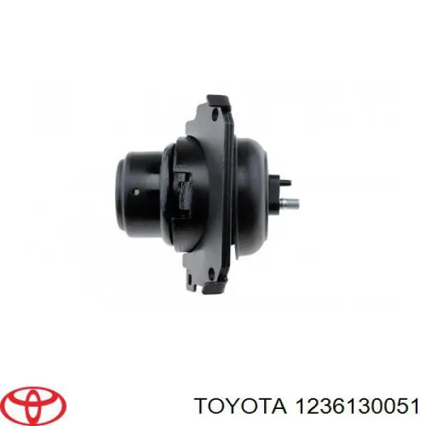 1236130051 Toyota soporte de motor, izquierda / derecha