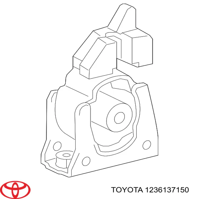 Comprar 1236137150 Toyota Soporte de motor delantero