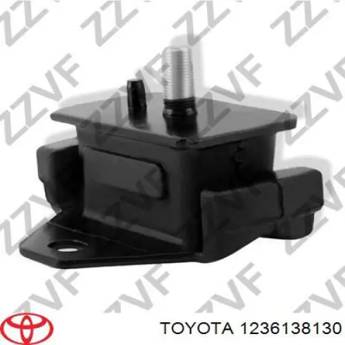 1236138130 Toyota almoahada (soporte Del Motor Izquierda / Derecha)