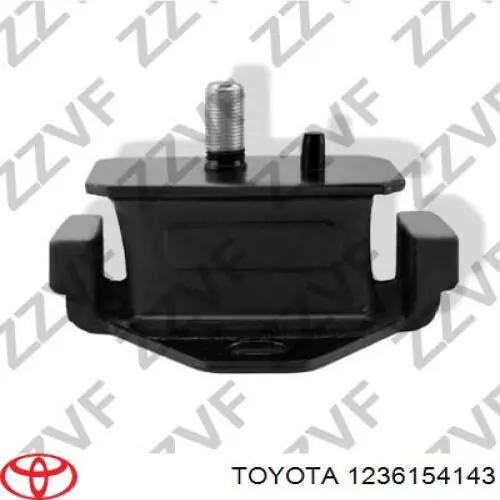 1236154143 Toyota almoahada (soporte Del Motor Izquierda / Derecha)