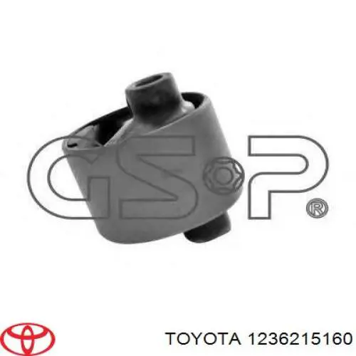 1236201040 Toyota soporte de motor derecho