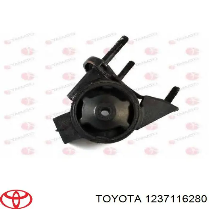 Taco de motor trasero Toyota 1237111430