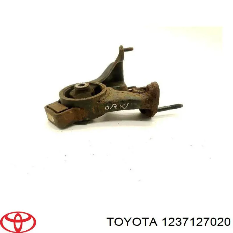 1237127020 Toyota soporte de motor trasero