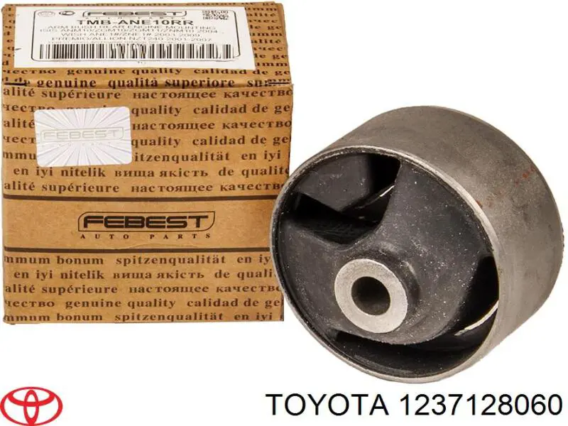 Soportes de motor trasero Toyota 1237128060 precio, desde 30,22 EUR