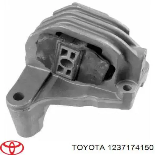 1237174150 Toyota soporte, motor, derecho, trasero