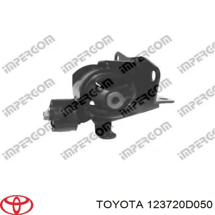 123720D050 Toyota soporte motor izquierdo