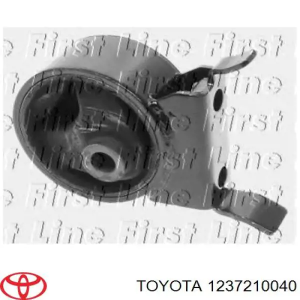 1237210040 Toyota soporte motor izquierdo