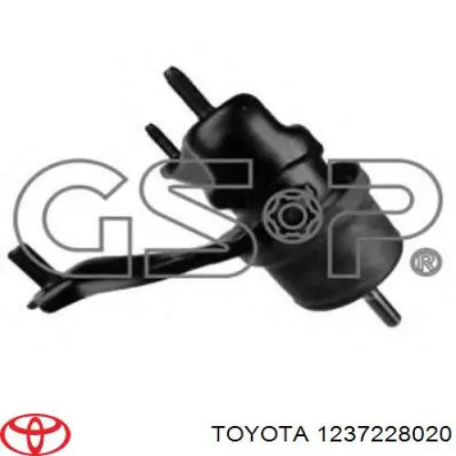 1237228020 Toyota soporte motor izquierdo