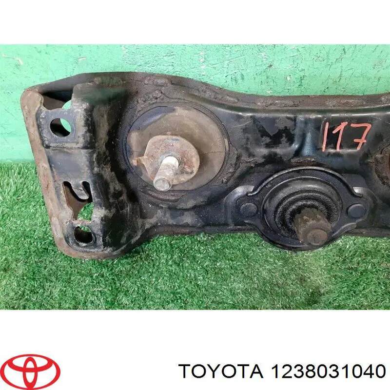 1238031040 Toyota soporte de motor trasero