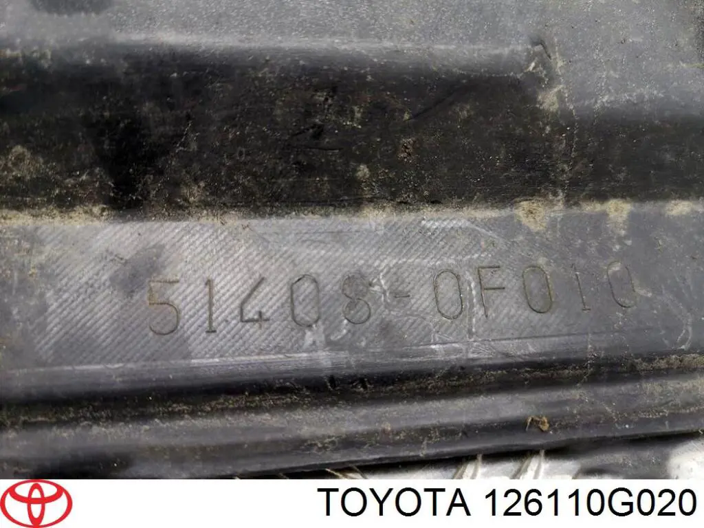 126110G020 Toyota Tapa del motor decorativa