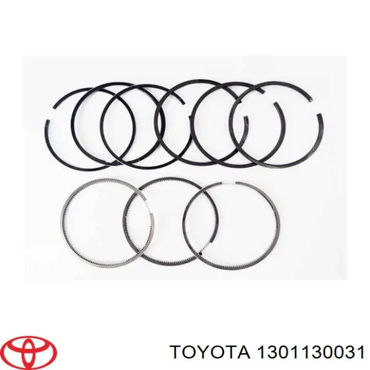 Comprar 1301130031 Toyota Juego de anillos de pistón, motor, STD