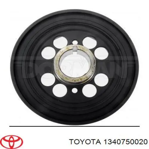 Polea del cigüeñal Toyota 1340750040 precio, desde 58,33 EUR