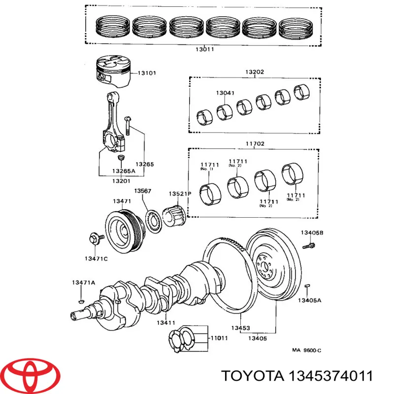  Toyota 1345374011 precio, desde 130,73 EUR