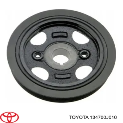 134700J010 Toyota polea de cigüeñal