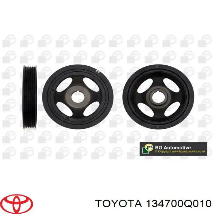 Comprar 134700Q010 Toyota La polea del cigüeñal