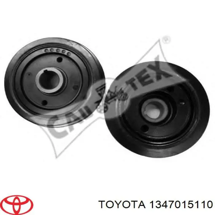 Polea de cigüeñal 1347015110 Toyota
