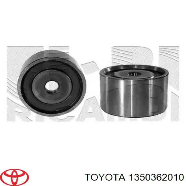 1350362010 Toyota rodillo intermedio de correa dentada