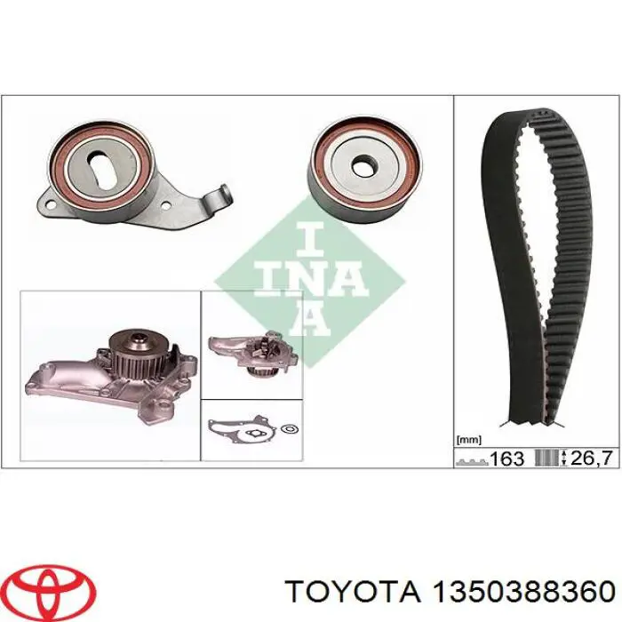 1350388360 Toyota polea correa distribución