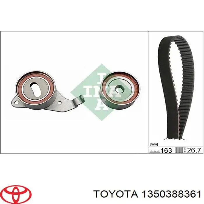 1350388361 Toyota polea correa distribución