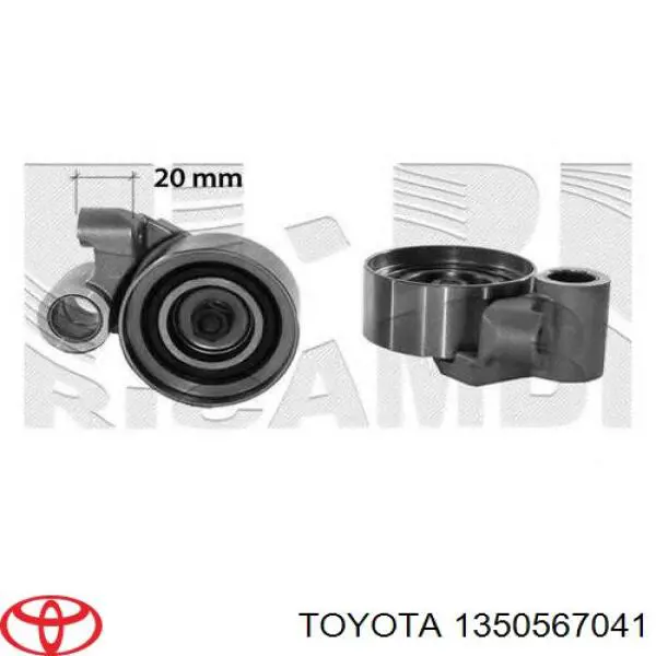 1350567041 Toyota rodillo, cadena de distribución