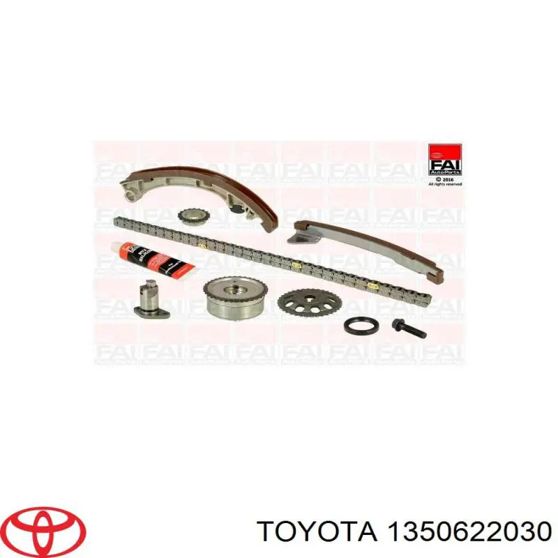 Cadena de distribución Toyota Corolla E12J