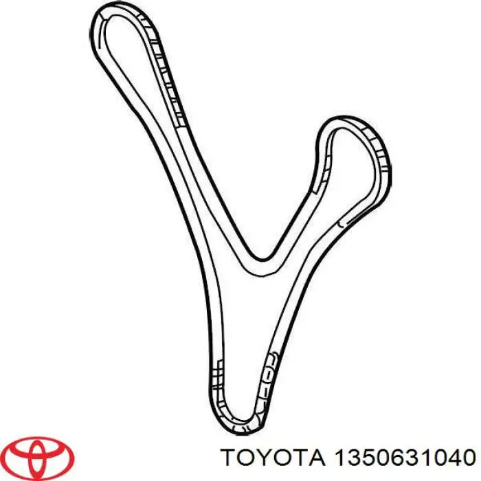 1350631040 Toyota cadena de distribución