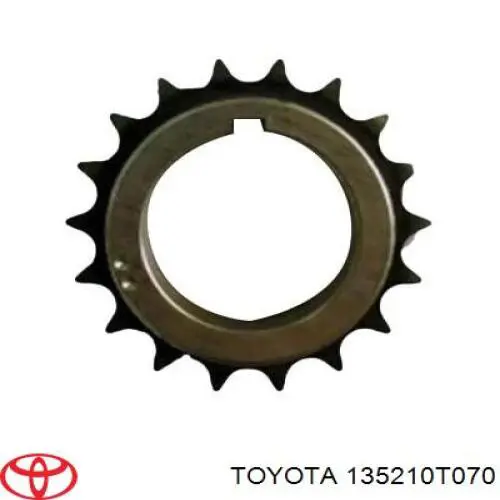 Piñón del cigüeñal Toyota 135210T070 precio, desde 30,88 EUR