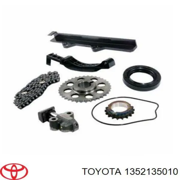 Carril de deslizamiento, cadena de distribución para Toyota 4 Runner (N130)