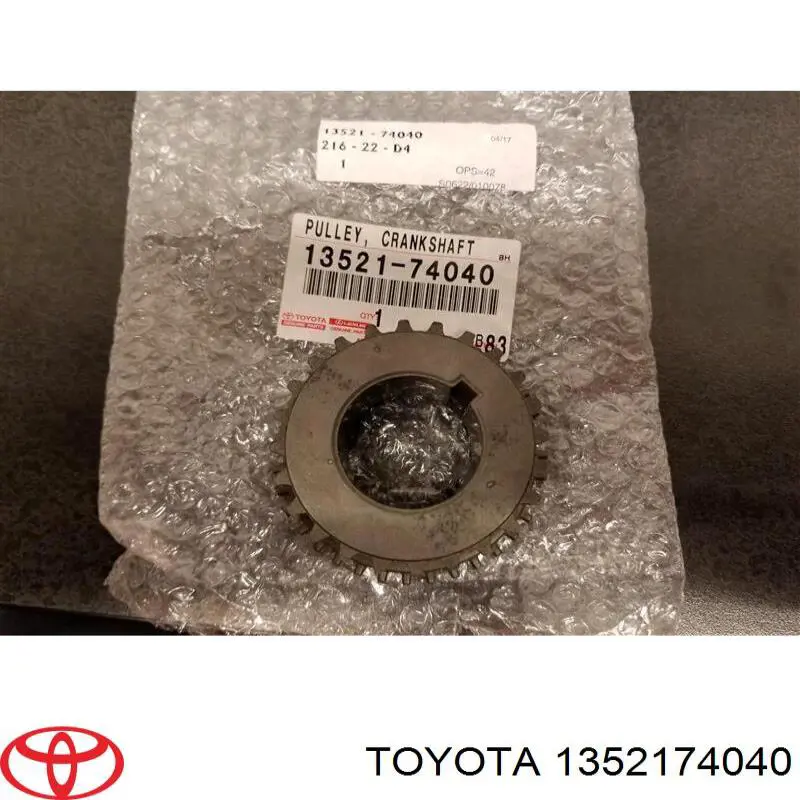 Comprar 1352103030 Toyota Piñón del cigüeñal