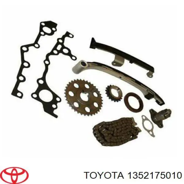 Carril de deslizamiento, cadena de distribución para Toyota Previa (TCR1, TCR2)