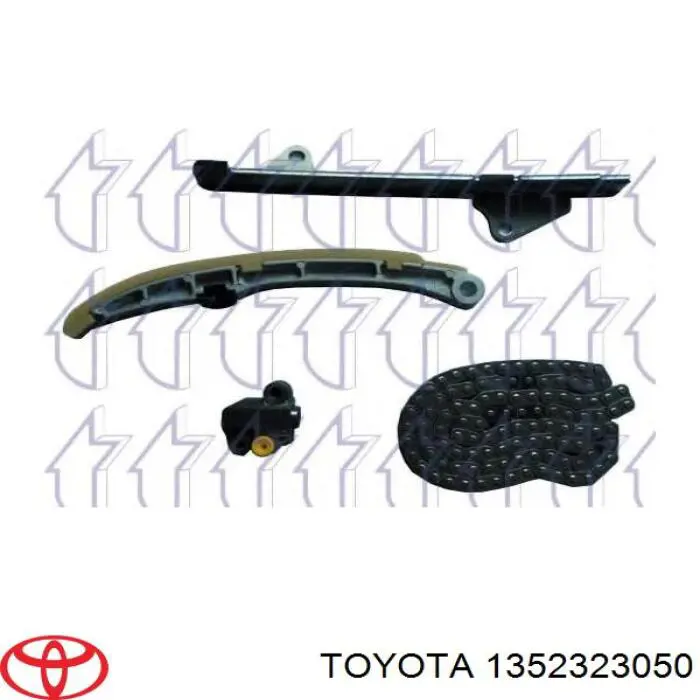 135230J010 Toyota carril de deslizamiento, cadena de distribución