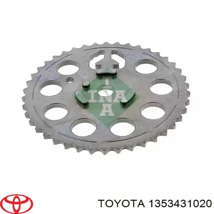 1353431020 Toyota rueda dentada, cigüeñal