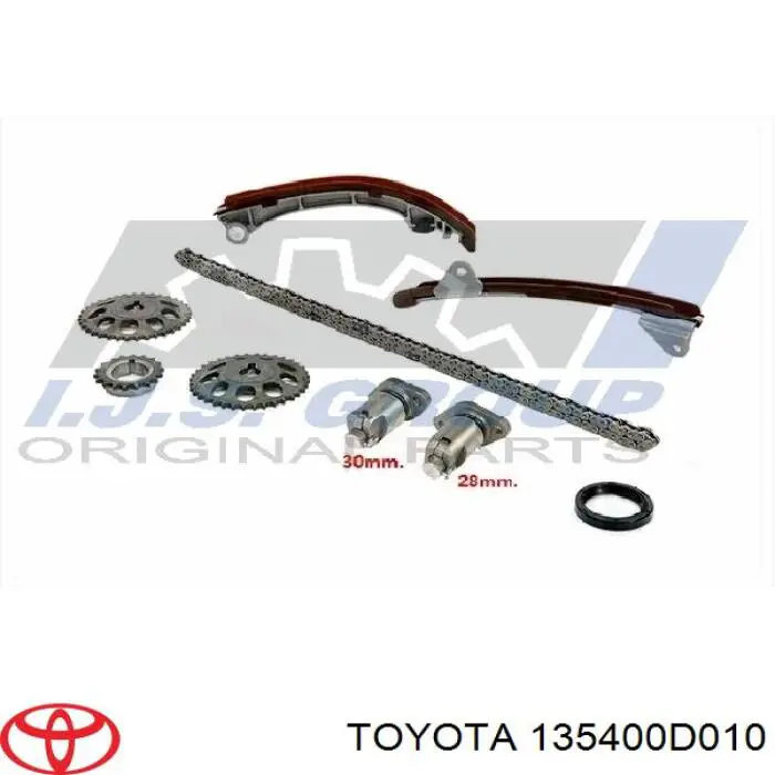 Tensor, cadena de distribución para Toyota Matrix 