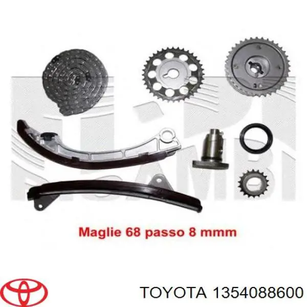 Tensor, correa dentada TOYOTA 1354088600