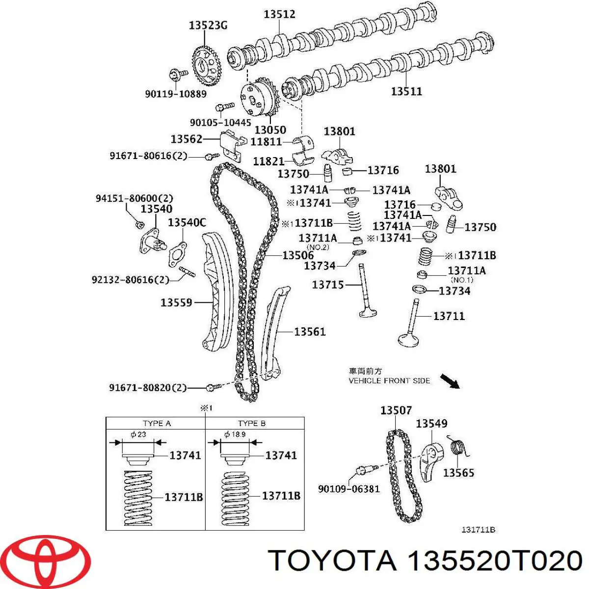 135520T020 Toyota